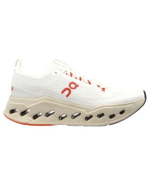 On Shoes Cloudsurfer Max Lace-Up Trainers - White