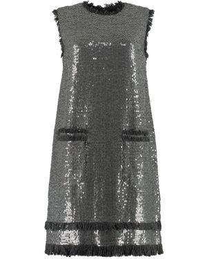 MSGM Sleeveless Dress - Grey