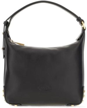 Tod's Zipper Handbag - Black