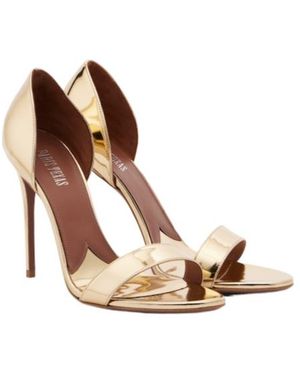 Paris Texas Vera Mirrored Leather Sandals - Multicolour