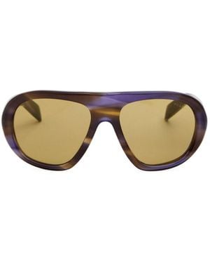 Prada Pilot Sunglasses - Metallic