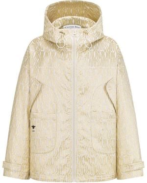 Dior Or Waterproof Hooded Jacket - Natural