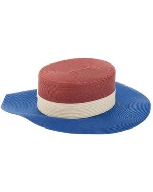 Gucci Wide-Brimmed Hat - Blue