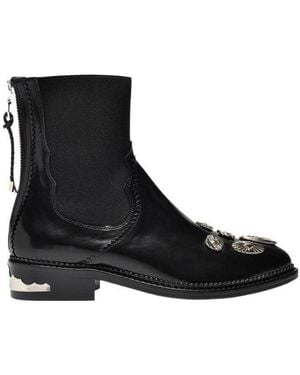 Toga Chelsea Boots - Black