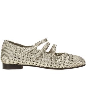 CAREL PARIS Carel Ariana Interwovened Ballerinas - White