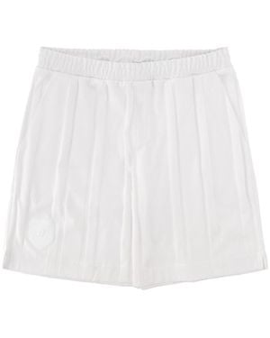 BOSS Boss Huxley Pleated Shorts - White