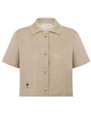 Dior Or Short-Sleeved Jacket - Natural
