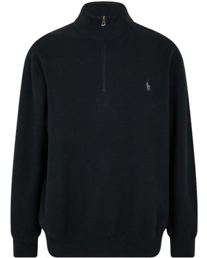 Polo Ralph Lauren Half-Zip Jumper - Blue