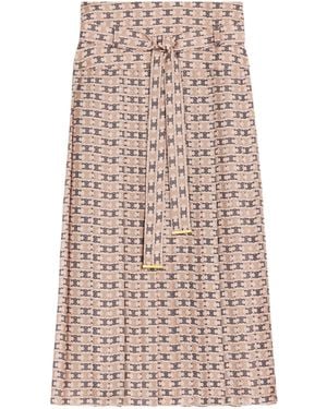 Celine Pleated Skirt - Natural