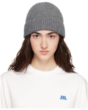 Jil Sander Wool Hat - Gray
