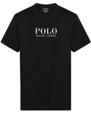 Polo Ralph Lauren Logo Short-Sleeved T-Shirt - Black