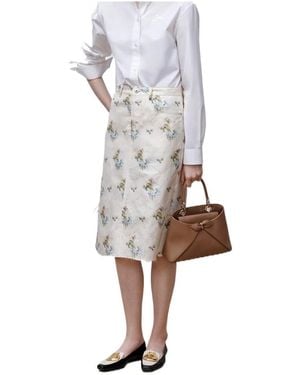 Dior Pencil Skirt - White