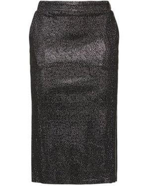 GIUSEPPE DI MORABITO Shimmer Mini Skirt - Black