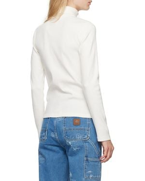 Carhartt Signature Long-Sleeved T-Shirt - White