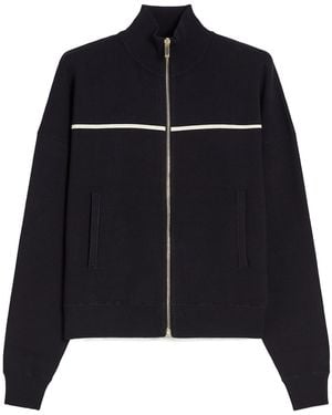 Max Mara Zipper Cardigan - Black