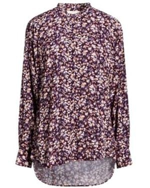 Isabel Marant Floral Printed Shirt - Purple