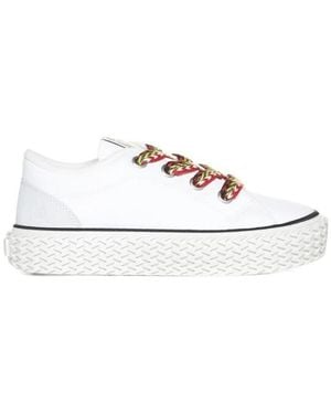 Lanvin Curbies Low-Top Sneakers - White