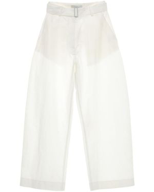 Studio Nicholson Belted Pants - White
