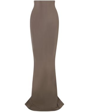 Rick Owens Dirt Coda Maxi Skirt - Brown