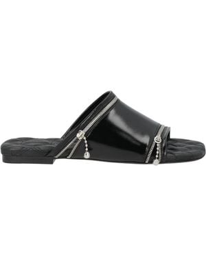 Burberry Slide Sandals - Black
