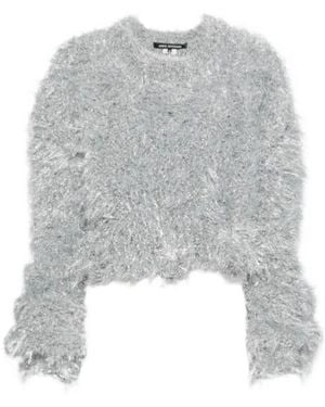 Junya Watanabe Sparkling Design Jumper - Grey