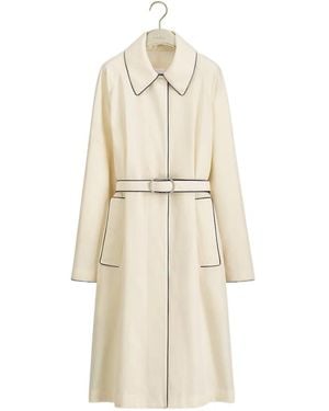 Dior Belted Coat - Natural
