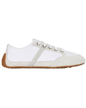 Givenchy Lace-Up Slim Trainers - White
