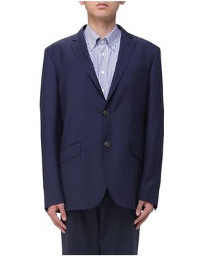 Etro Single-Breasted Tailored Blazer - Blue