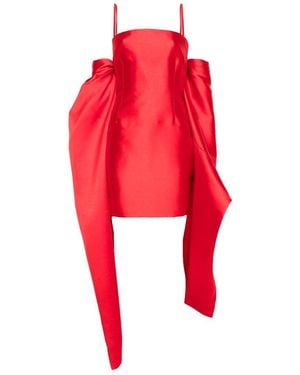 Solace London The Bessette Mini Dress - Red