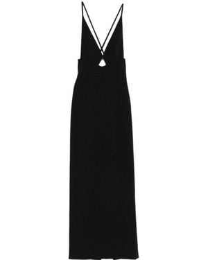 Solace London Milly Midi Dress - Black