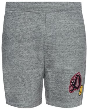 DSquared² Elastic Waist-Edge Shorts - Grey