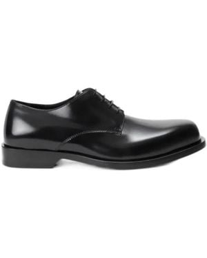 Loewe Bobine Lace-Up Derby Shoes - Black
