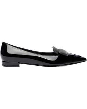 Stuart Weitzman Sovinnie Flat - Black