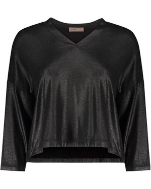 Herno Long Sleeve Tops - Black