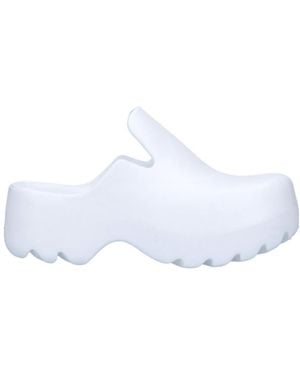 Bottega Veneta Flash 60Mm Platform Clogs - White