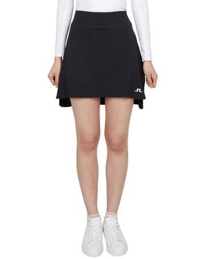 J.Lindeberg Logo Skirt - Black