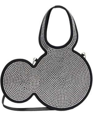 Coperni Mini Mickey Embellished Tote Bag - Grey