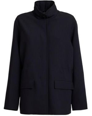 The Row Tanera Virgin Wool Blazer - Blue