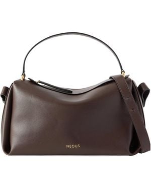 Neous Soft Leather Underarm Bag - Brown