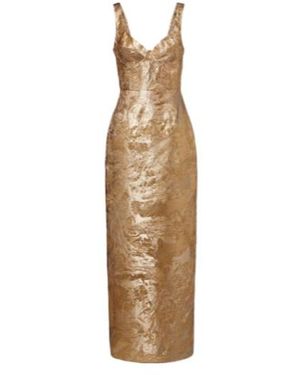 Jonathan Simkhai Jacquard Cocktail Dress - Metallic