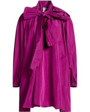 Max Mara Mini Dress Polyester, Silk - Purple