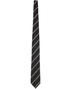 Tom Ford Striped Tie - White
