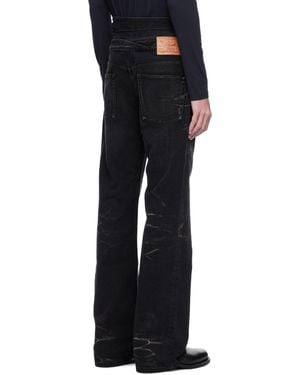 Y. Project Wrap Belt Jeans - Black