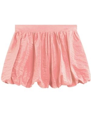 Frankie Shop Puff Hem Shorts - Red