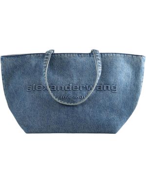 Alexander Wang Punch Tote Shopper Bag - Blue
