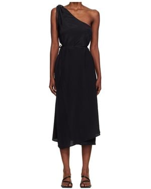 Baserange One Shoulder Dress - Black