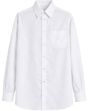 NAMACHEKO Chest-Pocket Shirt - White