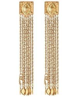 Chloé Amulet Earrings - Metallic