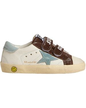 Golden Goose Suede-Star Sneakers - Brown