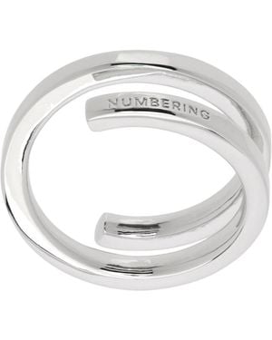 NUMBERING Wrap Ring - White